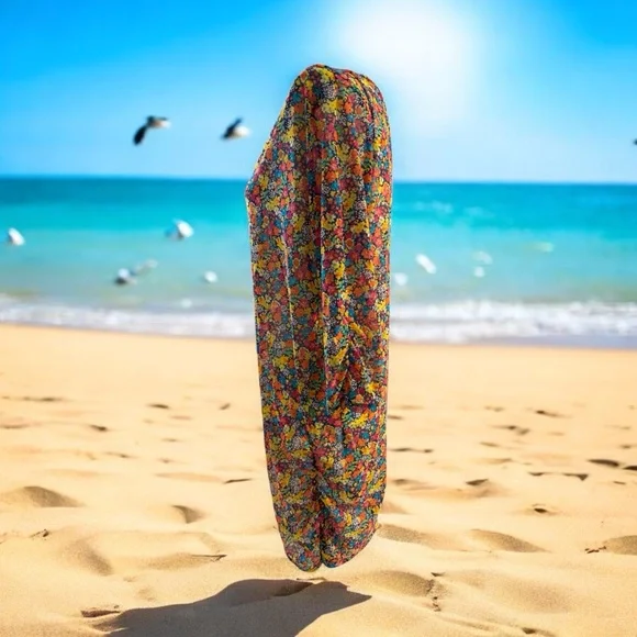 Anne Cole Red and Pink Swim Coverup Tunic - Picture 5 of 5